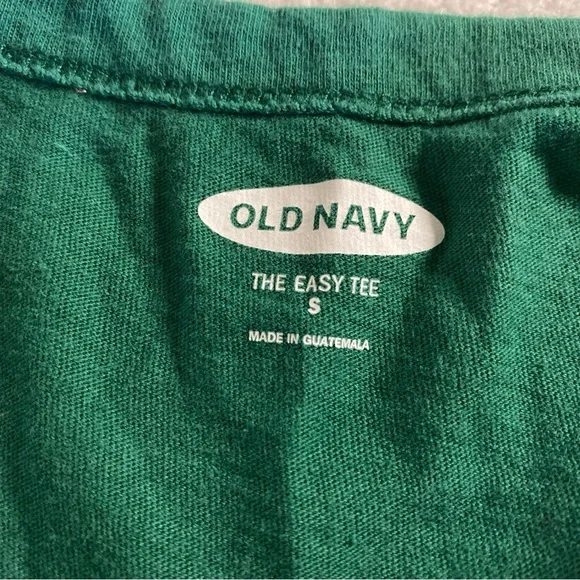 Old Navy Women S SMALL The Easy Tee Top Christmas Elf Holiday Fun Funny Festive - Picture 6 of 10